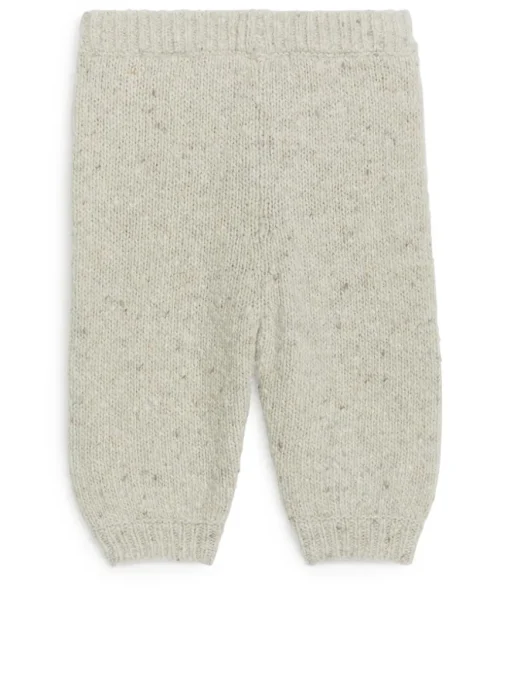 Neps Wool -Blend Trousers