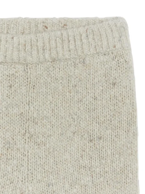 Neps Wool -Blend Trousers