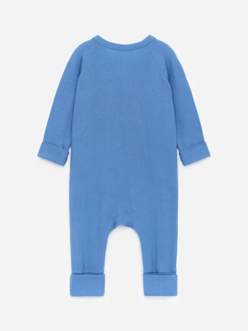 Newborn Smooth Rib Pyjama