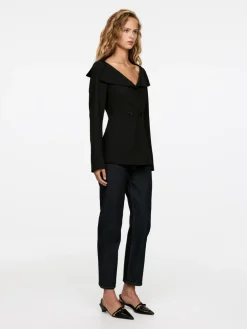 Off-Shoulder Blazer