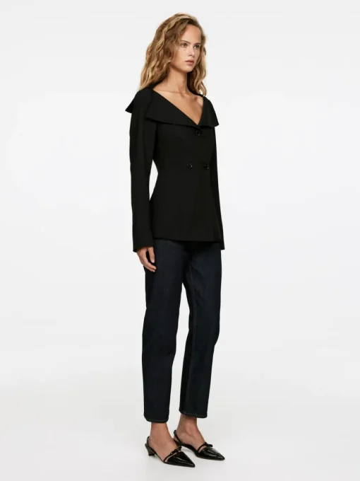 Off-Shoulder Blazer
