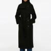 Oversized Wool-Blend Coat