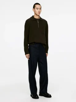Pinstripe Trousers