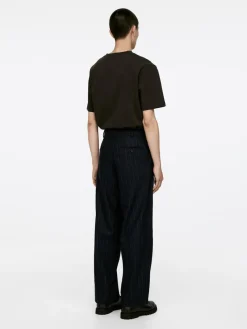 Pinstripe Trousers