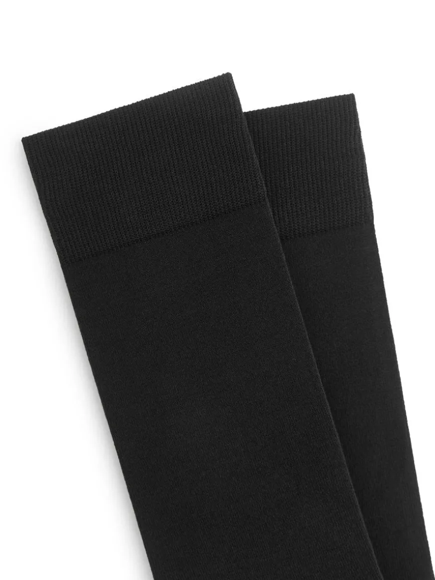 Plain Socks Set Of 3