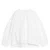 Pleat-Detail Blouse