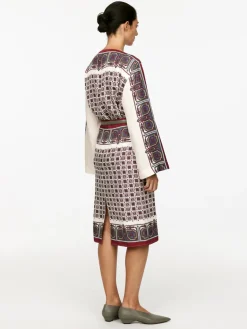 Print Pencil Skirt