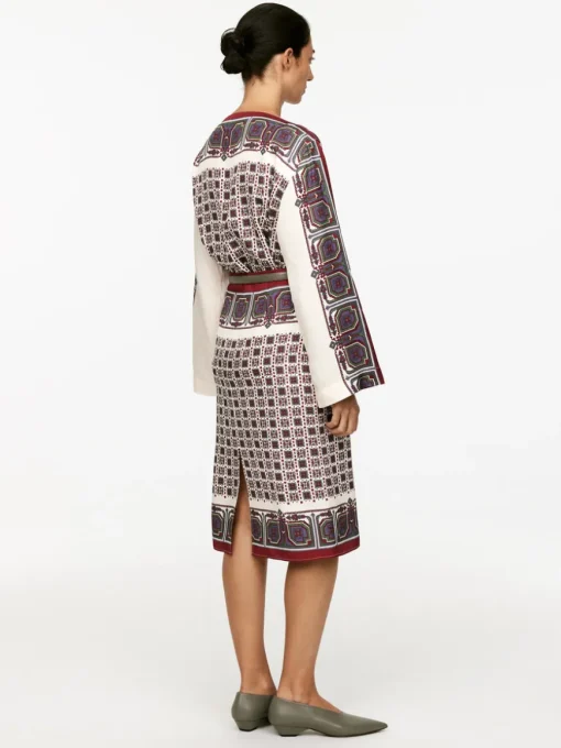 Print Pencil Skirt