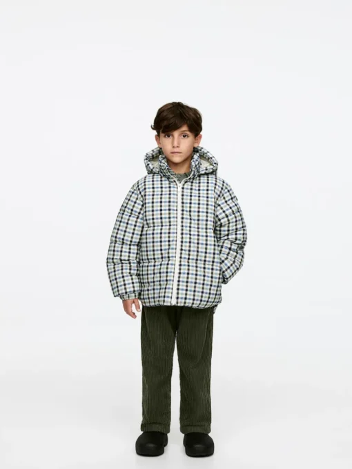 Print Puffer Jacket