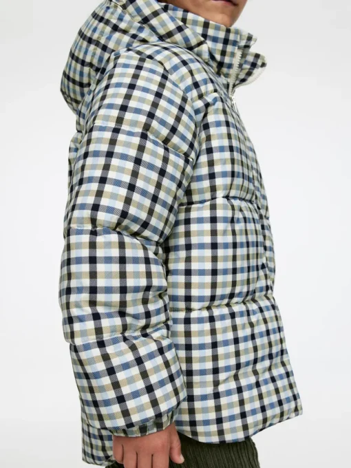 Print Puffer Jacket