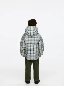 Print Puffer Jacket