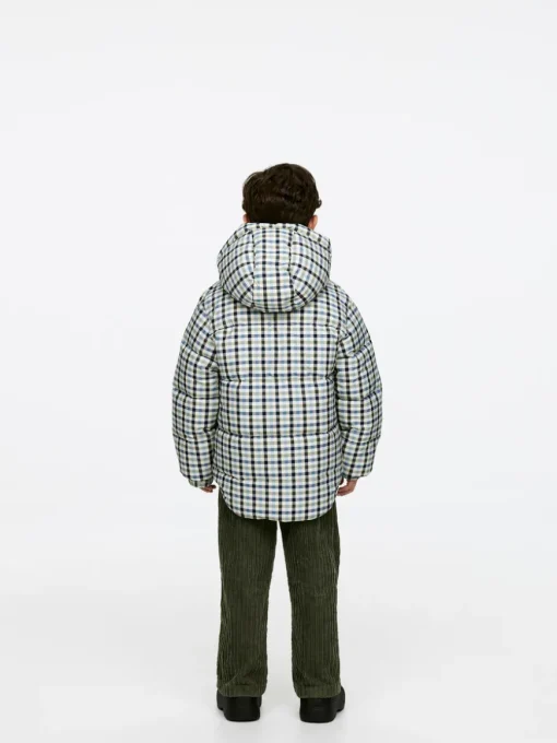 Print Puffer Jacket