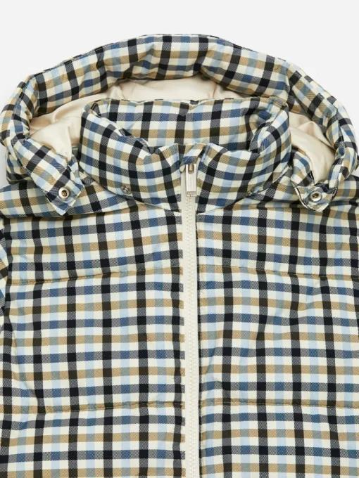 Print Puffer Jacket