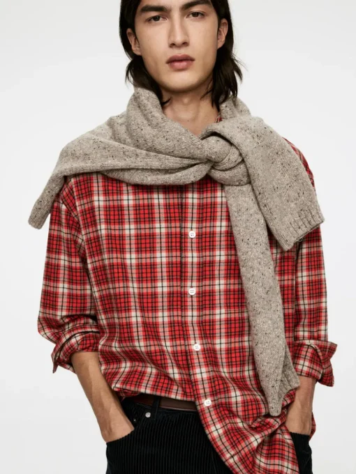 Relaxed Flannel Shirt
