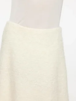 Reverse-Knit Mini Skirt