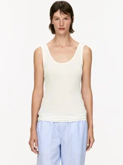 Rib Silk Top