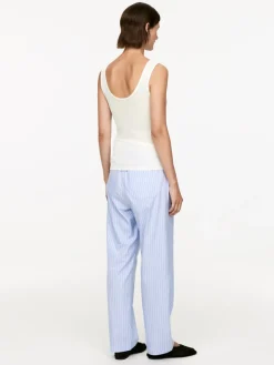 Rib Silk Top