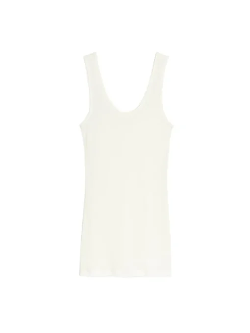 Rib Silk Top