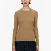 Rib-Knit Merino Top