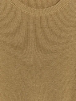 Rib-Knit Merino Top
