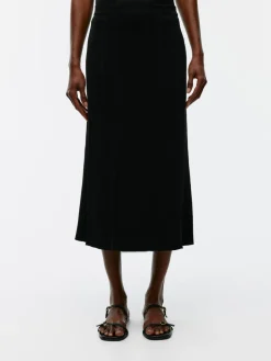 Rib-Knitted Skirt