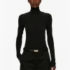 Roll-Neck Cotton Top