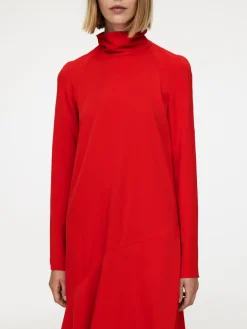 Roll-Neck Maxi Dress