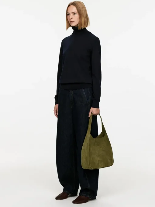 Roll-Neck Merino Jumper