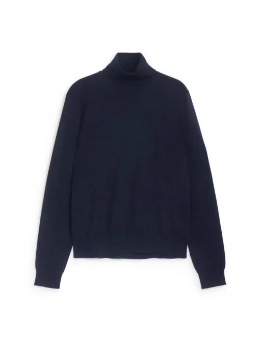 Roll-Neck Merino Jumper