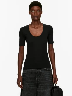 Scoop-Neck T-Shirt
