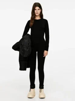 Seamless Wool-Blend Tights