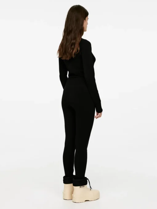 Seamless Wool-Blend Tights