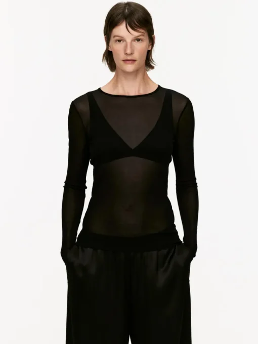 Sheer Silk Top