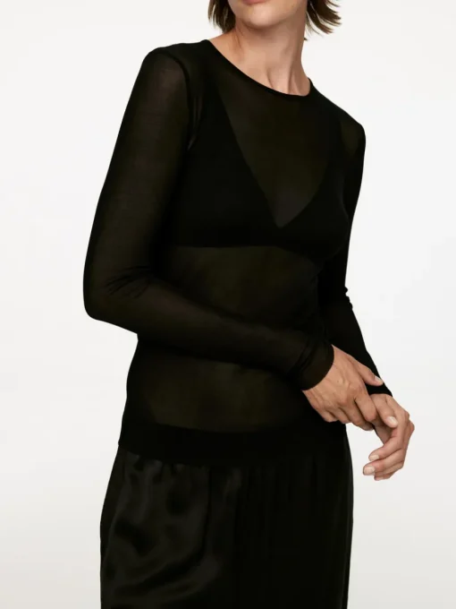 Sheer Silk Top