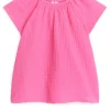 Short Cheesecloth Dress