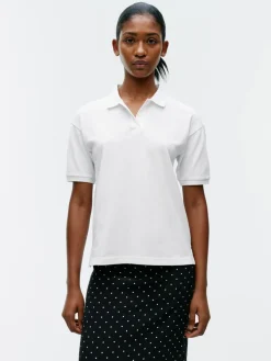 Short-Sleeve Piqué Polo Shirt