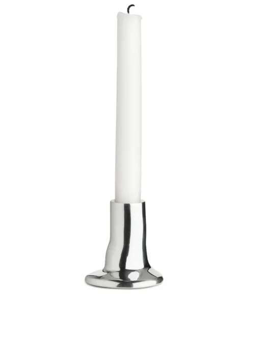 Silver-Plated Candle Holder