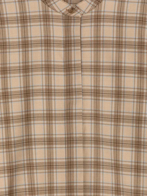 Stand- Collar Shirt