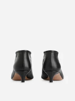 Stretch Leather Boots