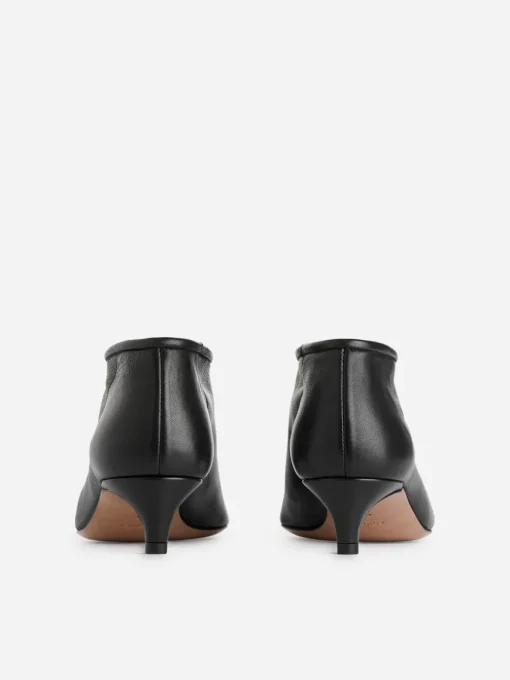 Stretch Leather Boots
