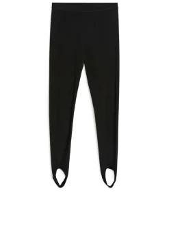 Stretch-Jersey Stirrup Leggings