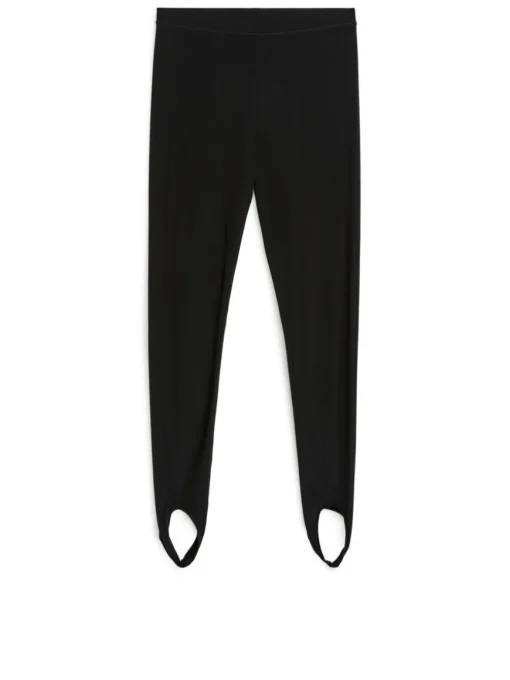 Stretch-Jersey Stirrup Leggings