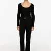 Tailored Wool-Blend Trousers