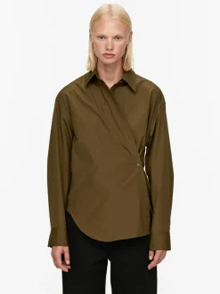 Two-Way Poplin Shirt
