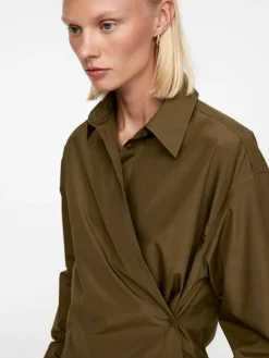 Two-Way Poplin Shirt