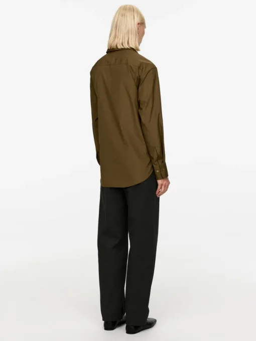 Two-Way Poplin Shirt