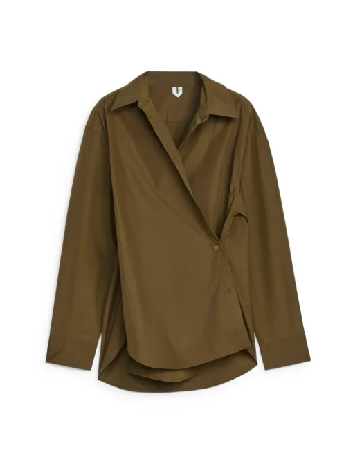 Two-Way Poplin Shirt