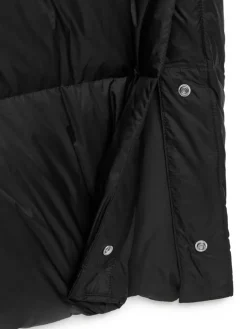 Upcycled Down Long Coat