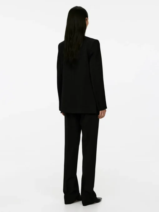 V-Neck Blazer Top
