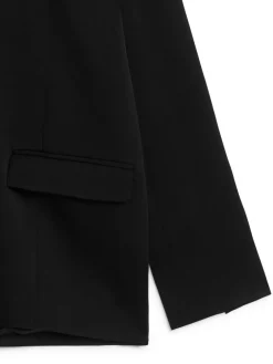 V-Neck Blazer Top